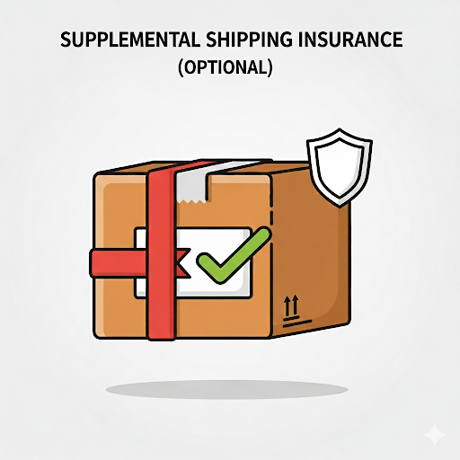 Return Shipping Insurance - $100 Coverage (Optional)